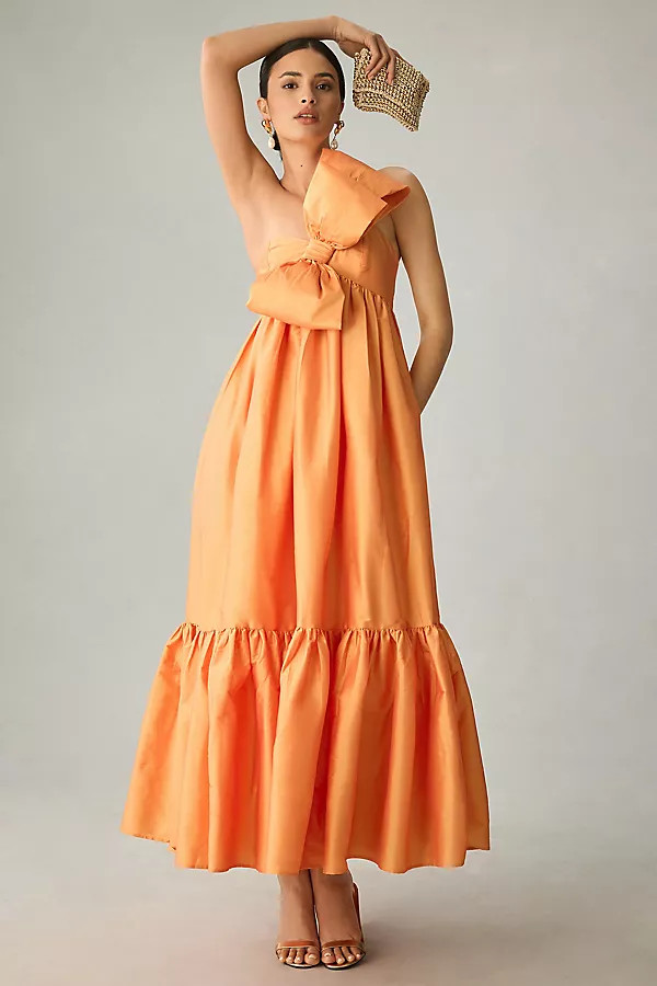 Atsu Sally Bow Midi Dress | Anthropologie (US)