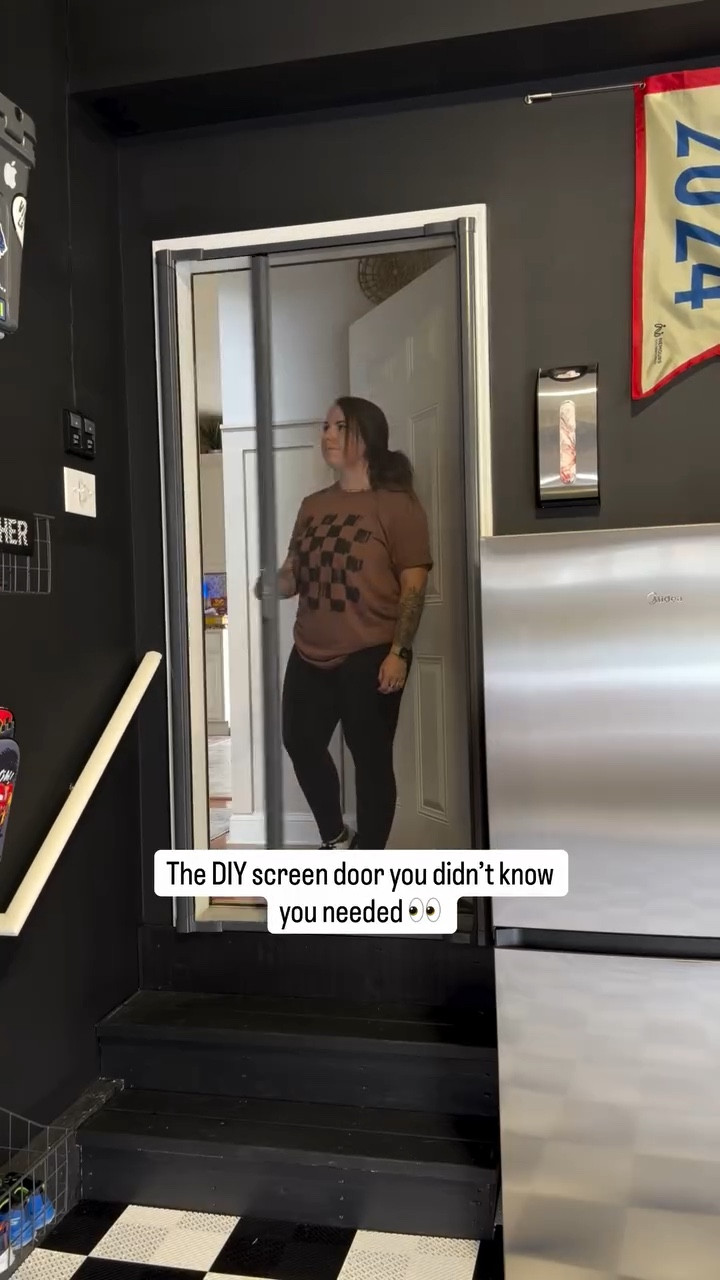 Like & save for a spring upgrade ☀️ tap follow & comment SHOP so I can send you the direct link ‼️ This retractable screen door attachment is one of those upgrades you don’t know you need until you install it.

☑️ fresh air to flow
☑️ keeps bugs out
☑️ keeps pets in
👉🏻 all without replacing your existing door🙌🏻

The screen slides open when not in use, closes securely, and installs directly onto the door frame for a clean, built-in look.

🔗 I linked the exact retractable screen door attachment - just comment SHOP ✨

Follow @alwaysakozyhome because we’re currently tackling the basement storage and home gym 😉 

#HomeImprovement
#DIYProjects
#HomeHacks
#FunctionalHome
#HouseGoals

#LTKSeasonal #LTKOver40 #LTKHome