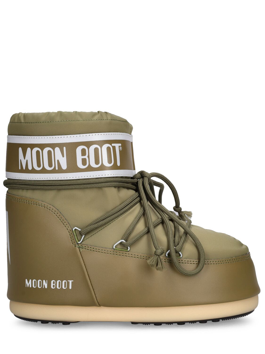Logo Waterproof Nylon Low Moon Boots | Luisaviaroma