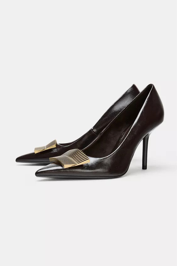 HIGH HEEL WITH APPLIQUÉ | Zara US