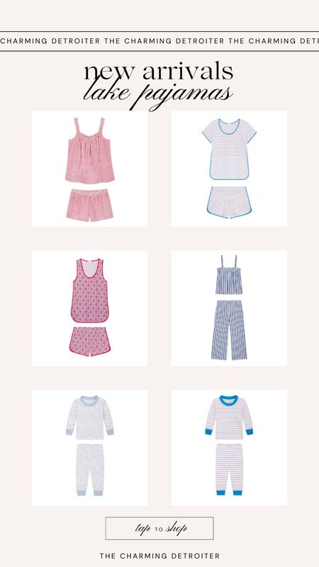 New summer arrivals from lake pajamas

#LTKSeasonal