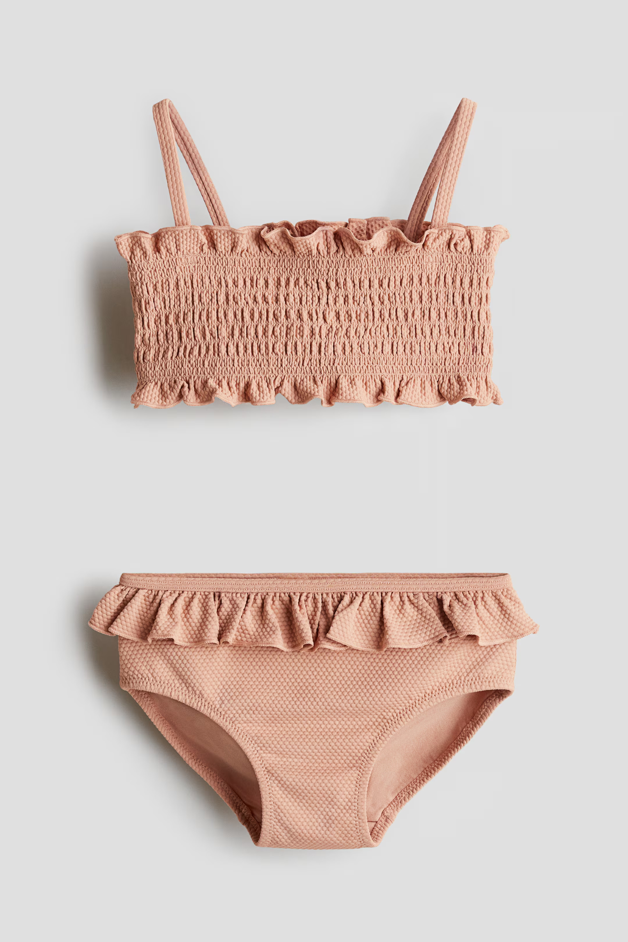 Ruffle-Trimmed Two-Piece Swimsuit | H&M (US + CA)