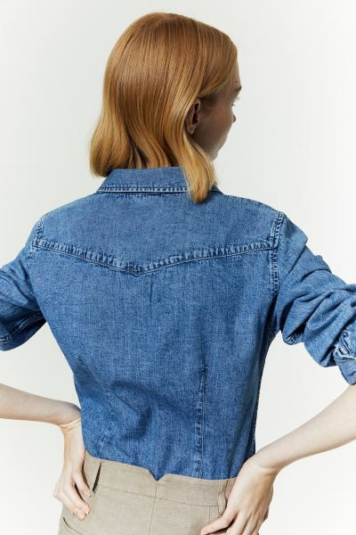 Slim-fit Denim Shirt | H&M (US + CA)