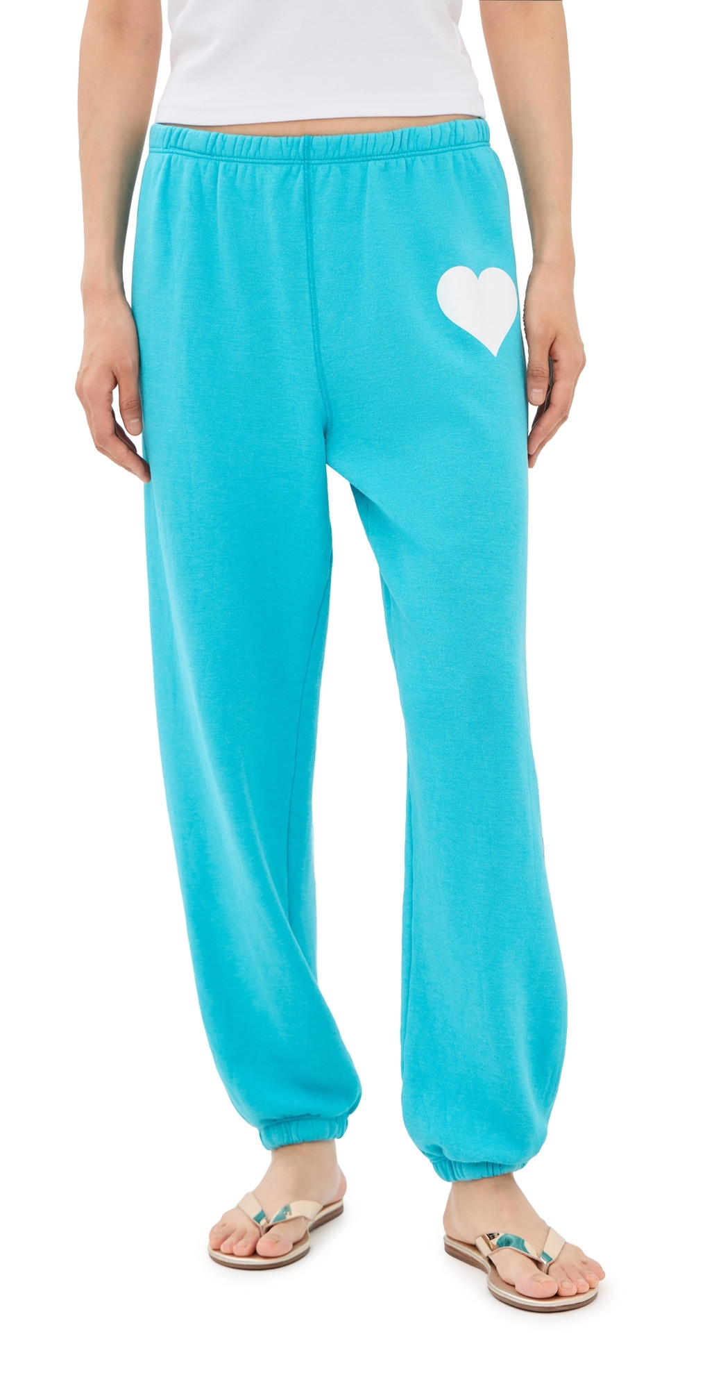 SPRWMN Heart Sweatpants Aquamarine XL | Shopbop