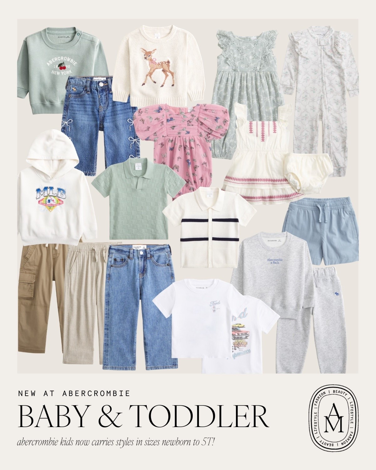 abercrombie just launched baby and toddler clothes and the pieces are so good!!

sharing my favorite newborn to 5T finds here!

abercrombie kids, baby clothes, toddler clothes, newborn outfits, toddler clothing, neutral baby style, toddler outfits, matching sets, everyday basics, capsule wardrobe for kids

#LTKBaby #LTKKids #LTKmomlife