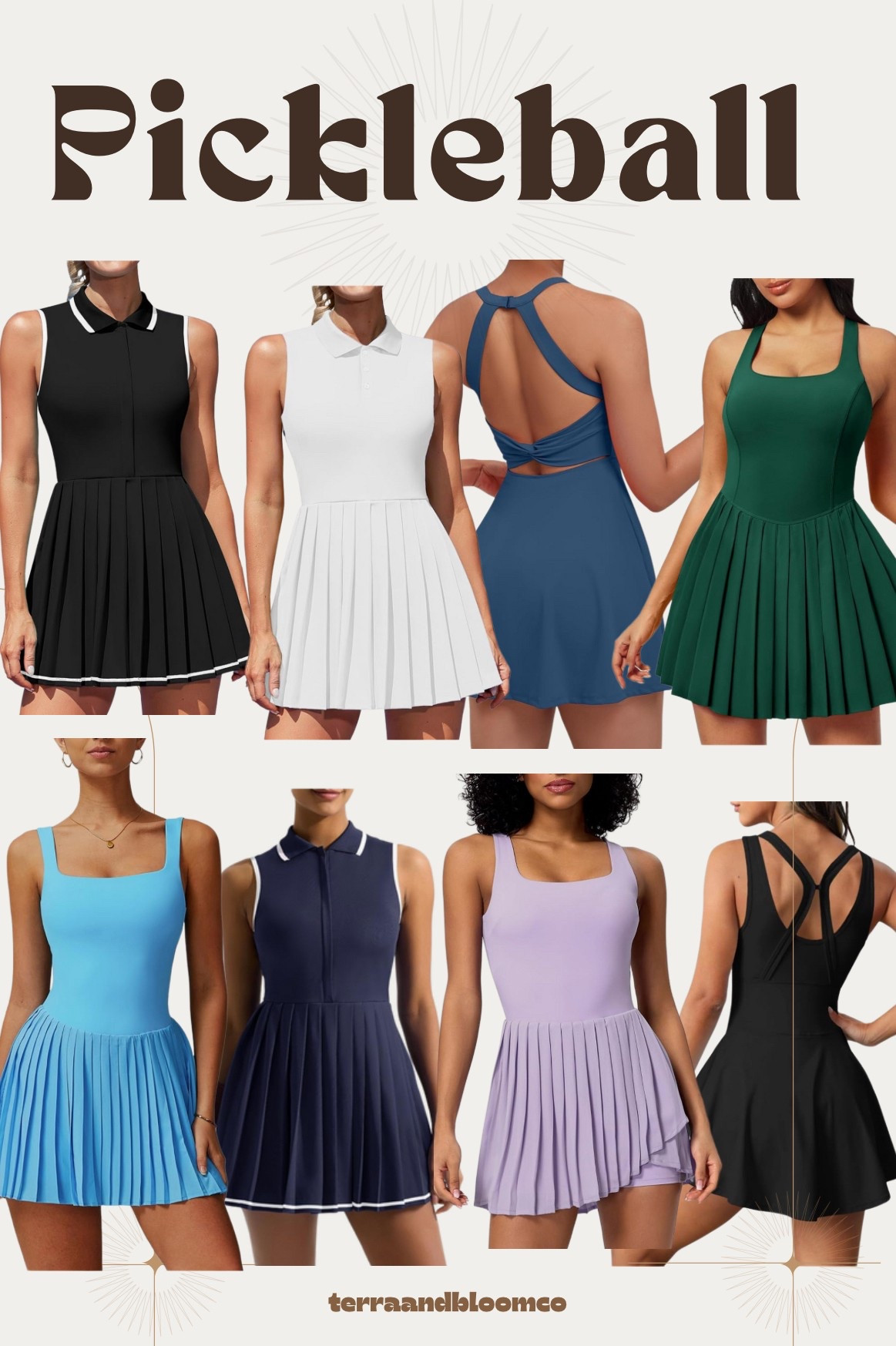 My go to pickleball outfit is a tennis style dress! Don’t have to think about it, you’re ready in 5! Obsessed with all of these for spring and summer! 

pickleball | tennis dress | athletic outfit | amazon finds | affordable fashion | seasonal outfits 

#LTKStyleTip #LTKActive #LTKSeasonal