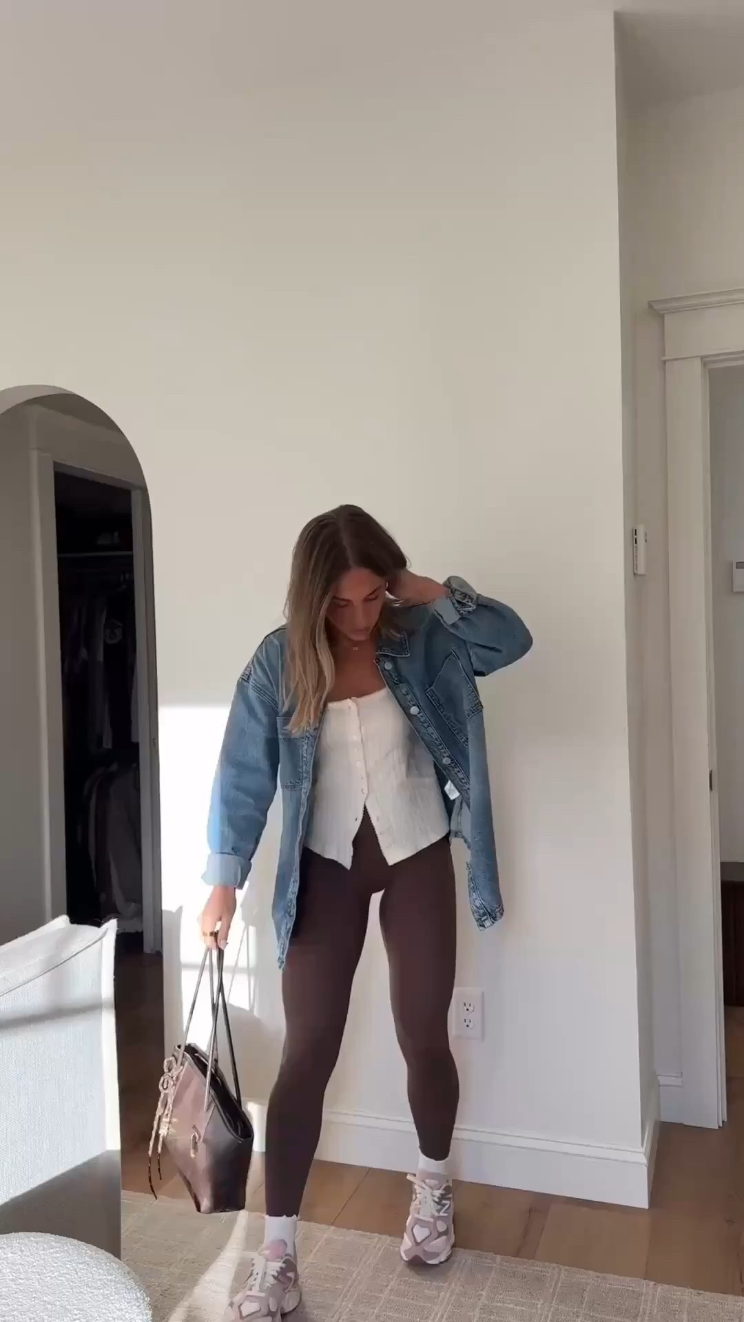 My denim shacket is from Dynamite but is no longer available- so I linked one vvvv similar from amazon with great reviews! 👏🏼

#wardroberefresh #intentionalshopping #mindfulness #falloutfitinspo #fallfashion

#LTKActive #LTKSeasonal #LTKFindsUnder100