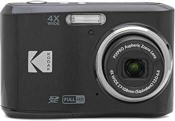 KODAK PIXPRO FZ45-BK 16MP Digital Camera 4X Optical Zoom 27mm Wide Angle 1080P Full HD Video 2.7"... | Amazon (US)