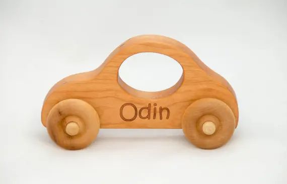 Personalized Wooden Toy Car Toddler Toy Wooden Car Push Toy | Etsy | Etsy (US)