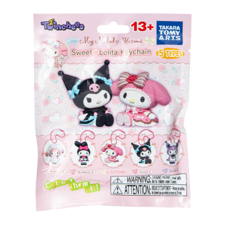 My Melody & Kuromi Sweet Lolita Keychain Blind Bag | Five Below
