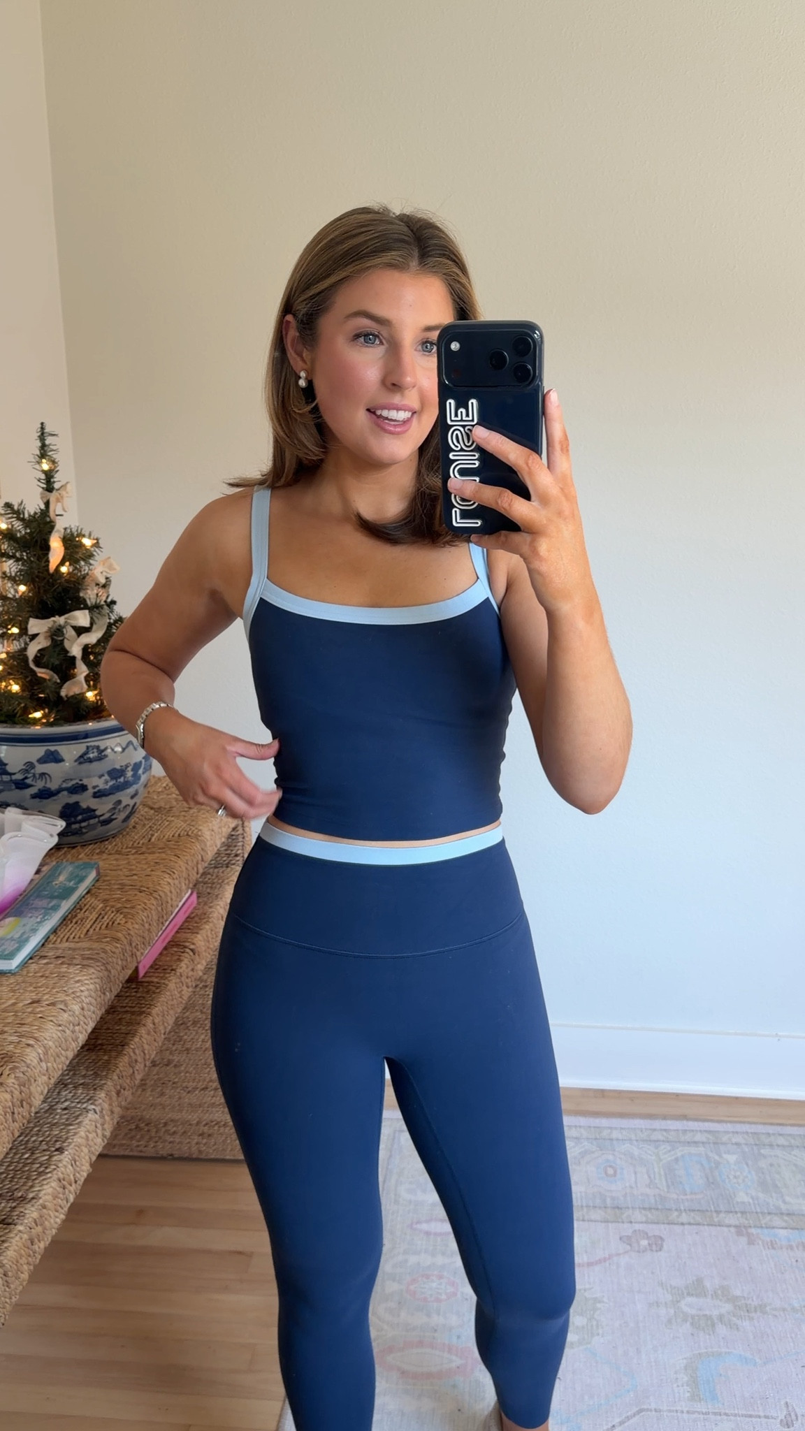 Workout outfit! Wearing a S in both!