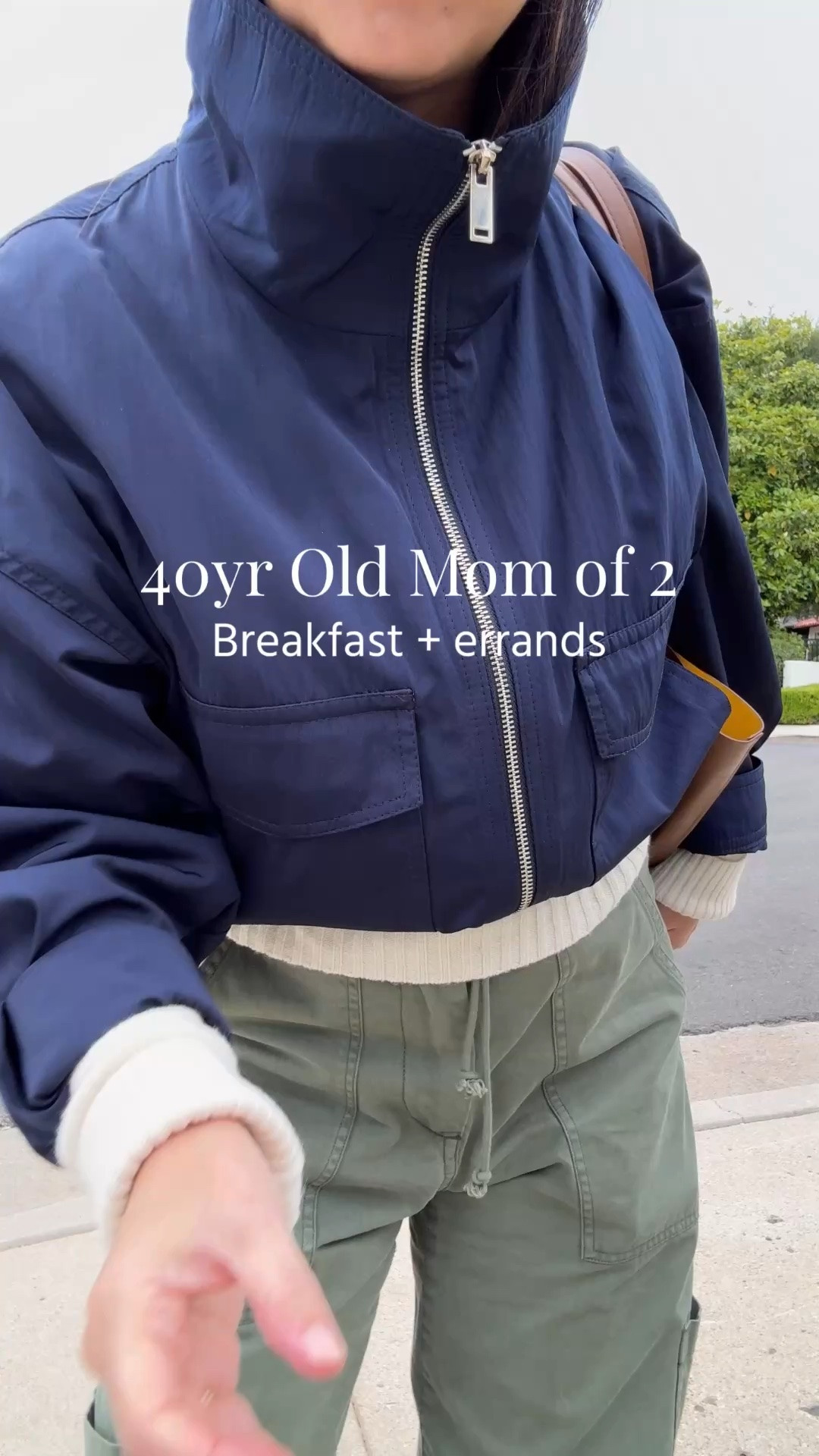 40yr old mom of 2 - what I wore to breakfast and errands on a chilly morning. 

Everlane cotton sweater xs
Zara jacket xs
Pistola pants petite 25 - could wear the petite 24
Bimba Y Lola sneakers 5 - run big
Mansur Gavriel toete
Polo Ralph Lauren hat

#LTKPetite #LTKmomlife