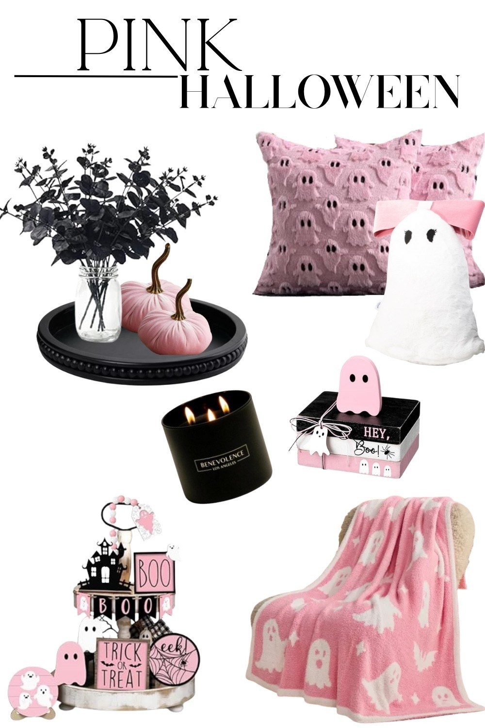 Chic & Spooky: Pink Halloween Decor!!

#LTKHome #LTKSeasonal #LTKFindsUnder50