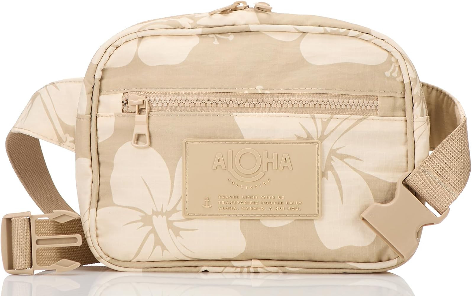 ALOHA Collection Keep It Light Hip Pack, Lightweight Water-Resistant Crossbody Waist Bag for Trav... | Amazon (US)