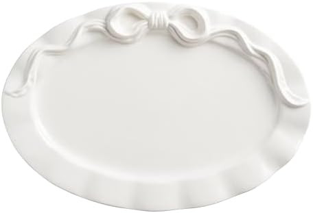 Mud Pie Ceramic Bow Serving Platter | Amazon (US)
