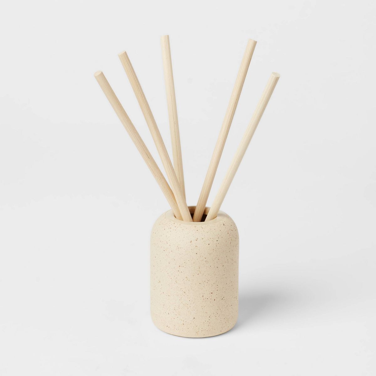 Matte Textured 100ml Ceramic Diffuser Ivory/Citron and Sands - Threshold™ | Target