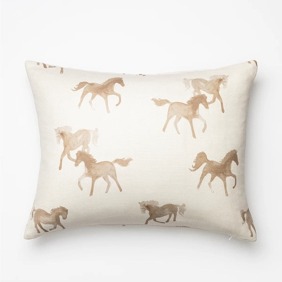 Watercolor Horses Pillow Cover w/ Insert McGee & Co | Poshmark