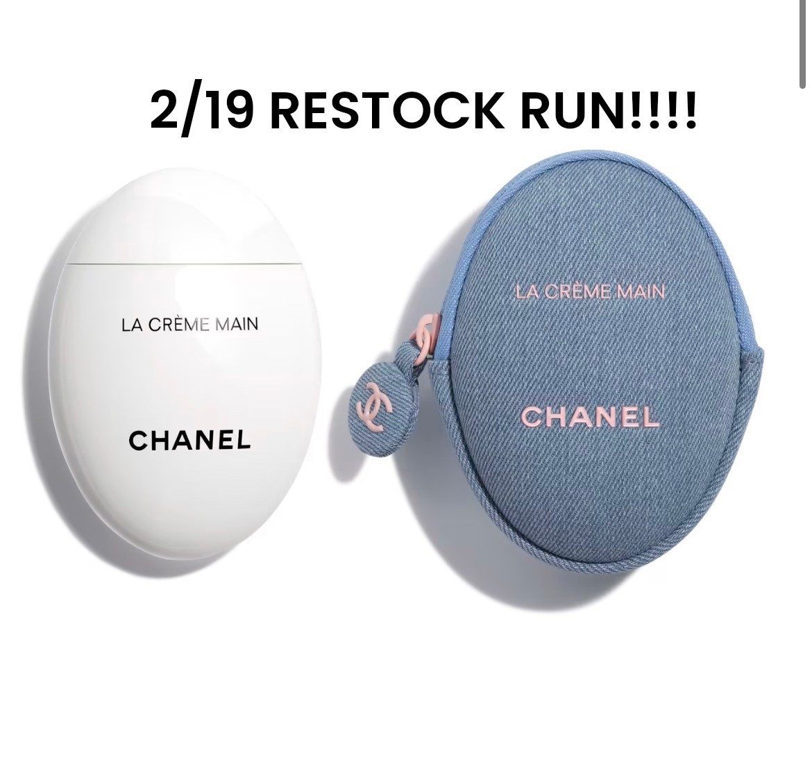 2/19 restock now!!!! Chanel denim hand cream set is back. Limited restock. Let’s go!! 

#LTKSeasonal #LTKBeauty #LTKselfcare