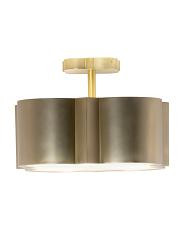 10x12 wyatt 3 light dual semi flush mount lamp | TJ Maxx