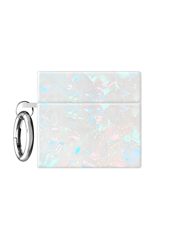 SQUARE\u00ae Opal Shell AirPods Case | FLAUNT