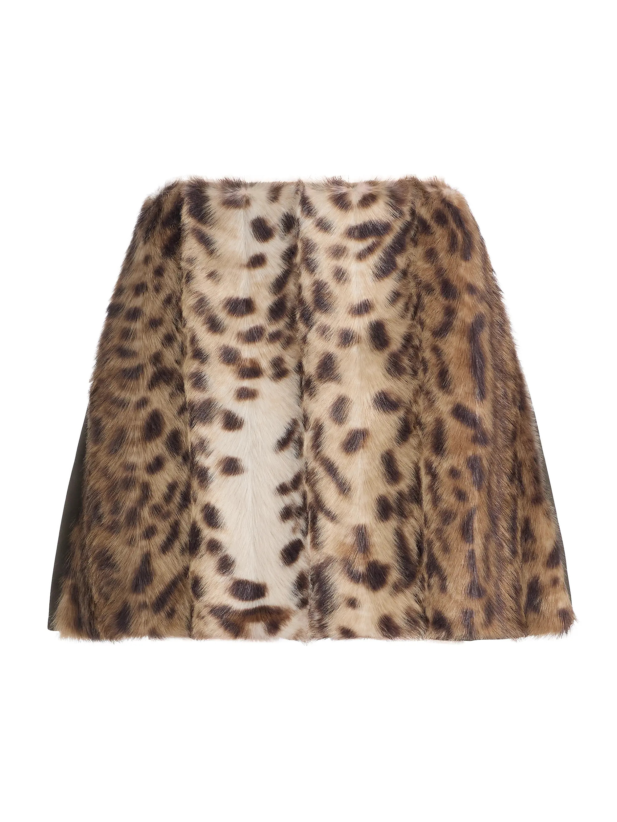 Lis Faux Fur Lynx Miniskirt | Saks Fifth Avenue