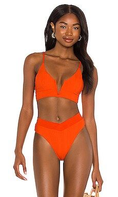 L*SPACE Siren Bikini Top in Poppy from Revolve.com | Revolve Clothing (Global)
