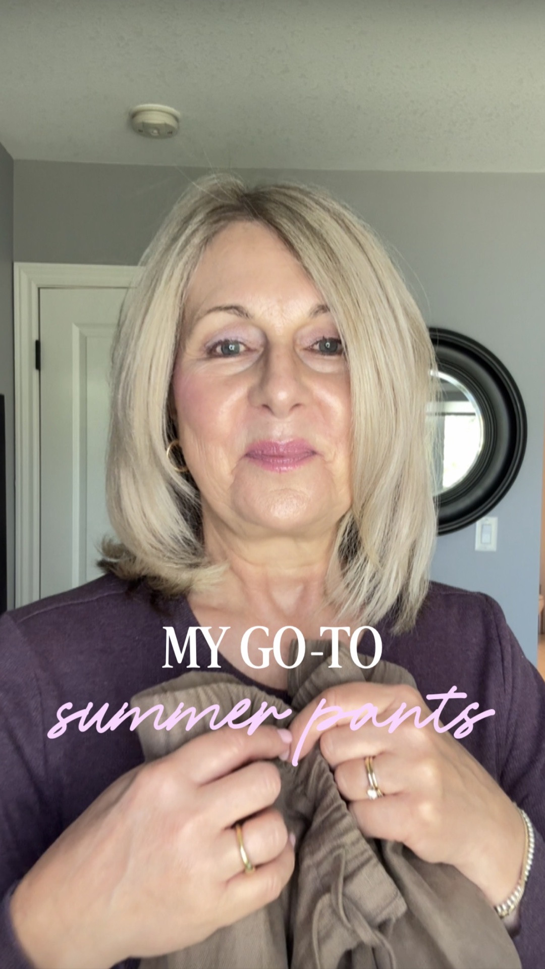 These are my Favorite summer pants. I wore￼ these all the time on my holiday and  I continue to wear them. They have such a nice thickness to them which you don’t find in some of the cheaper brands. You don’t see the pockets through them. There’s just a really nice quality linen.

#LTKsummer #LTKmidsize #LTKover50style