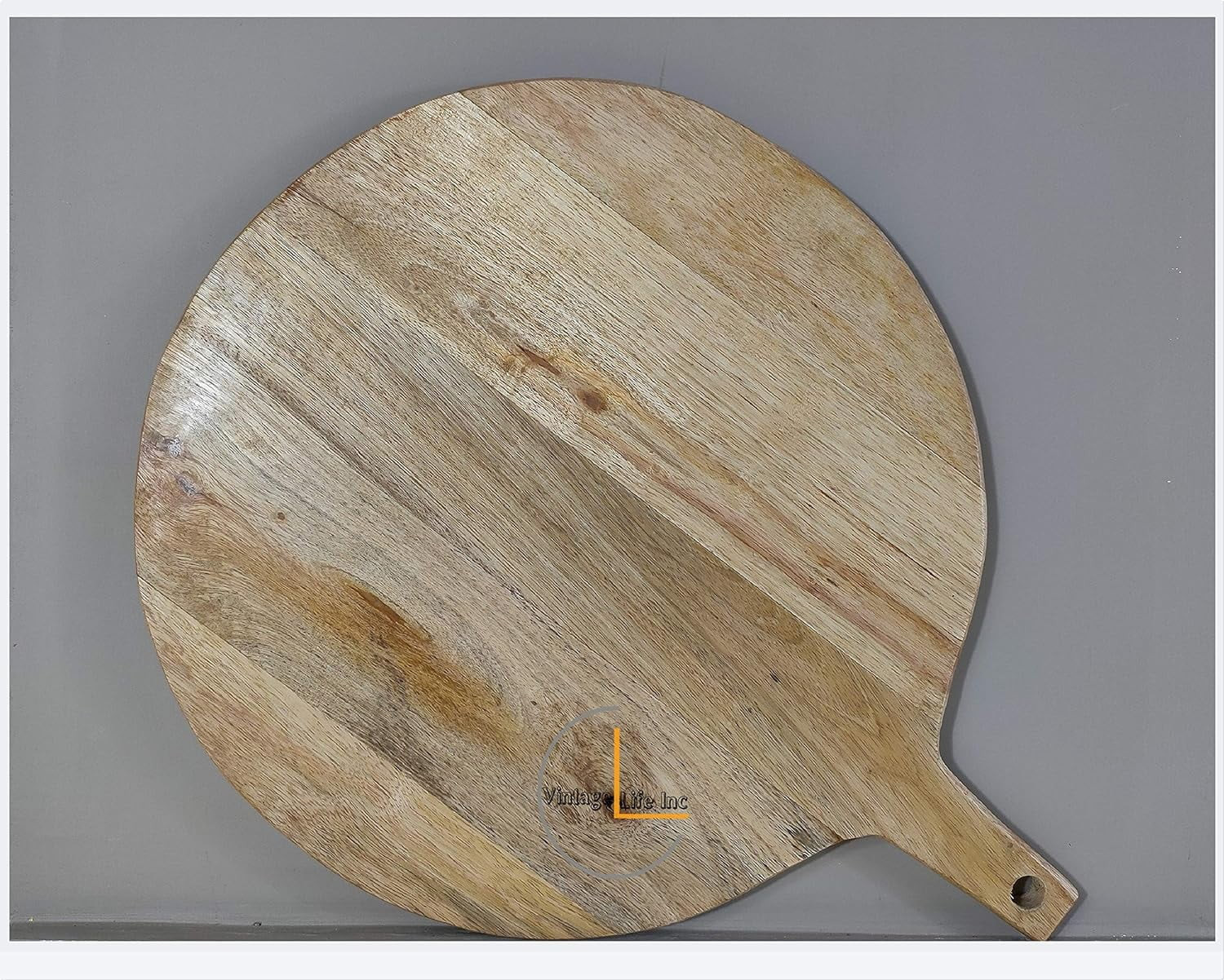 Round Cutting and Chopping Board with Handle for Meat, Cheese Board, Vegetables, Bread, and Charc... | Walmart (US)