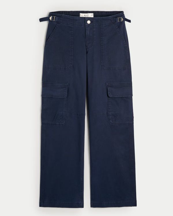 Low-Rise Baggy Cargo Pants | Hollister (US)