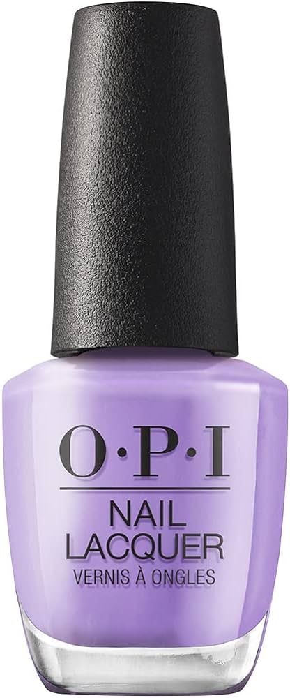 OPI Nail Lacquer, Opaque & Vibrant Crème Finish Purple Nail Polish, Up to 7 Days of Wear, Chip R... | Amazon (US)