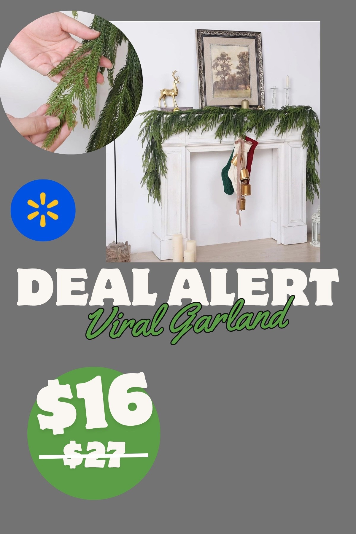Walmart Viral Christmas Garland is ON SALE! 

#LTKSaleAlert #LTKHoliday #LTKSeasonal