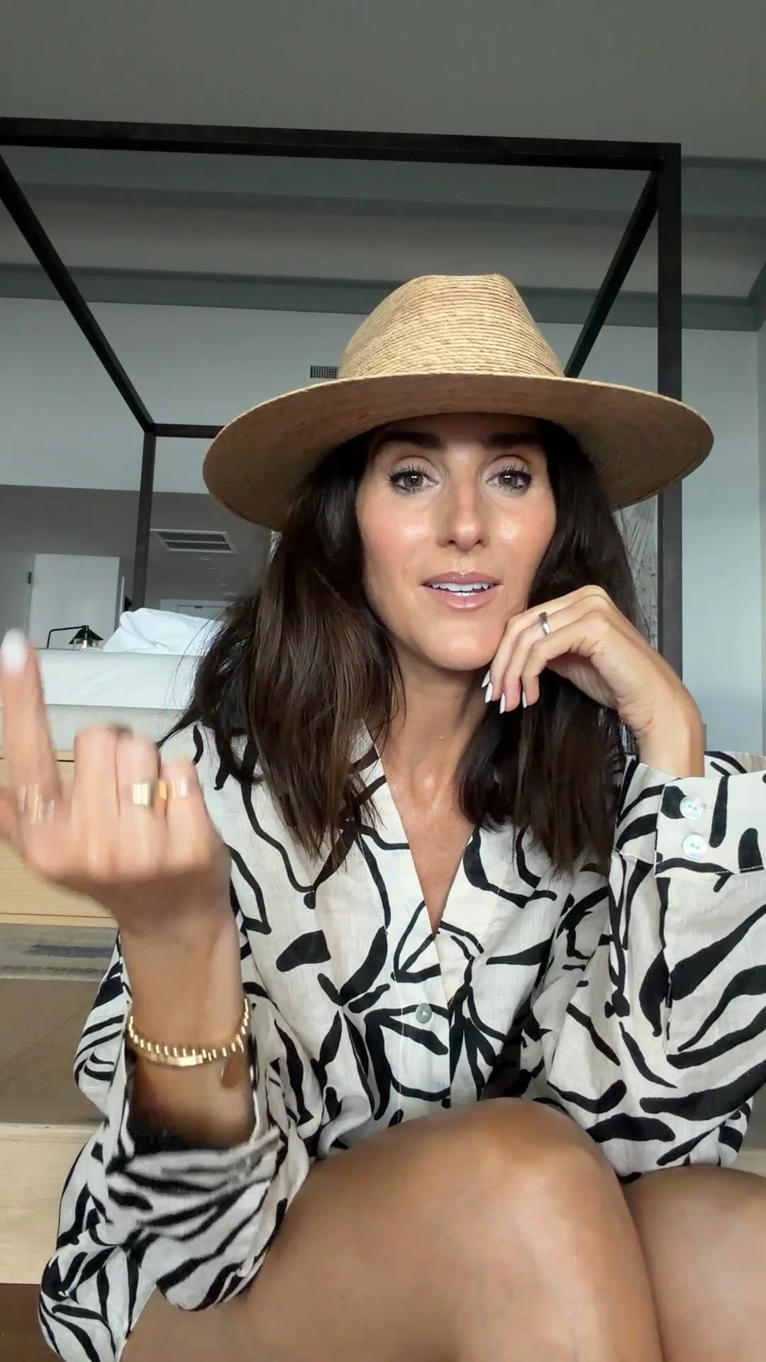 Wanted to share a couple of the hats that’s I brought with me on this trip. I’m just shy of 5-7” wearing the size XS/S tunic and XS shorts #stylinbyaylin #hats #vacation 

#LTKOver40 #LTKTravel #LTKSeasonal