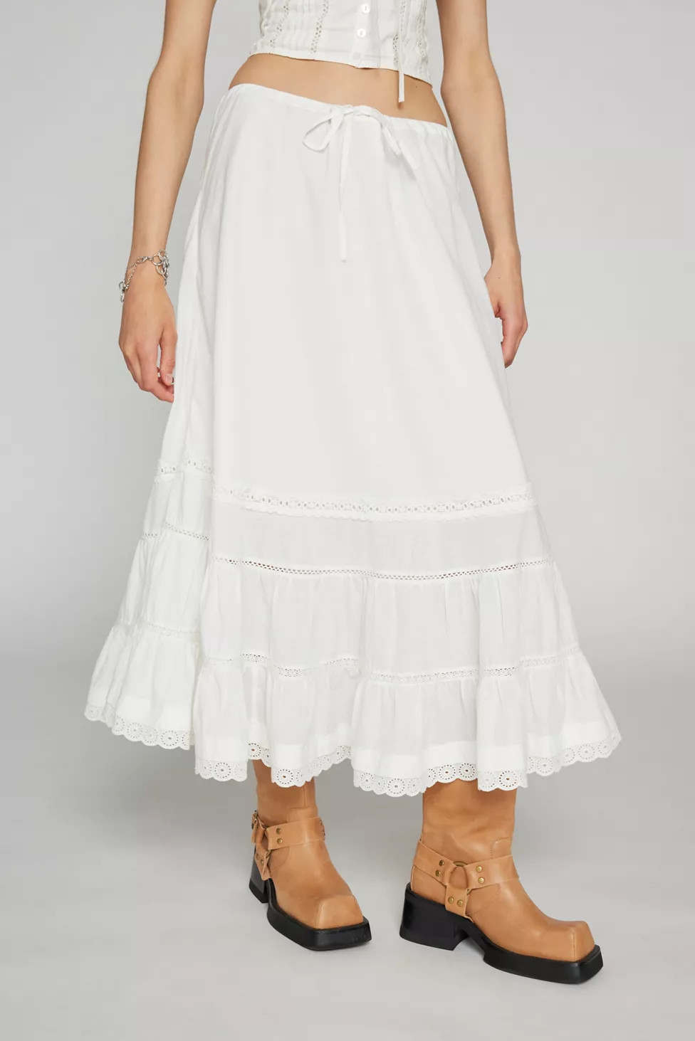 Kimchi Blue Zoey Boho Tube Top & Maxi Skirt Set | Urban Outfitters (US and RoW)