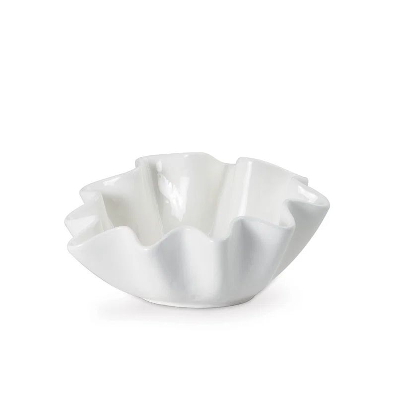 Ruffle Ceramic Bowl | Wayfair North America