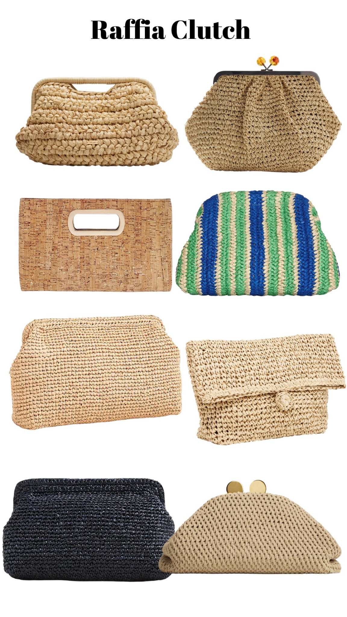 Raffia Clutches! 

#LTKSeasonal