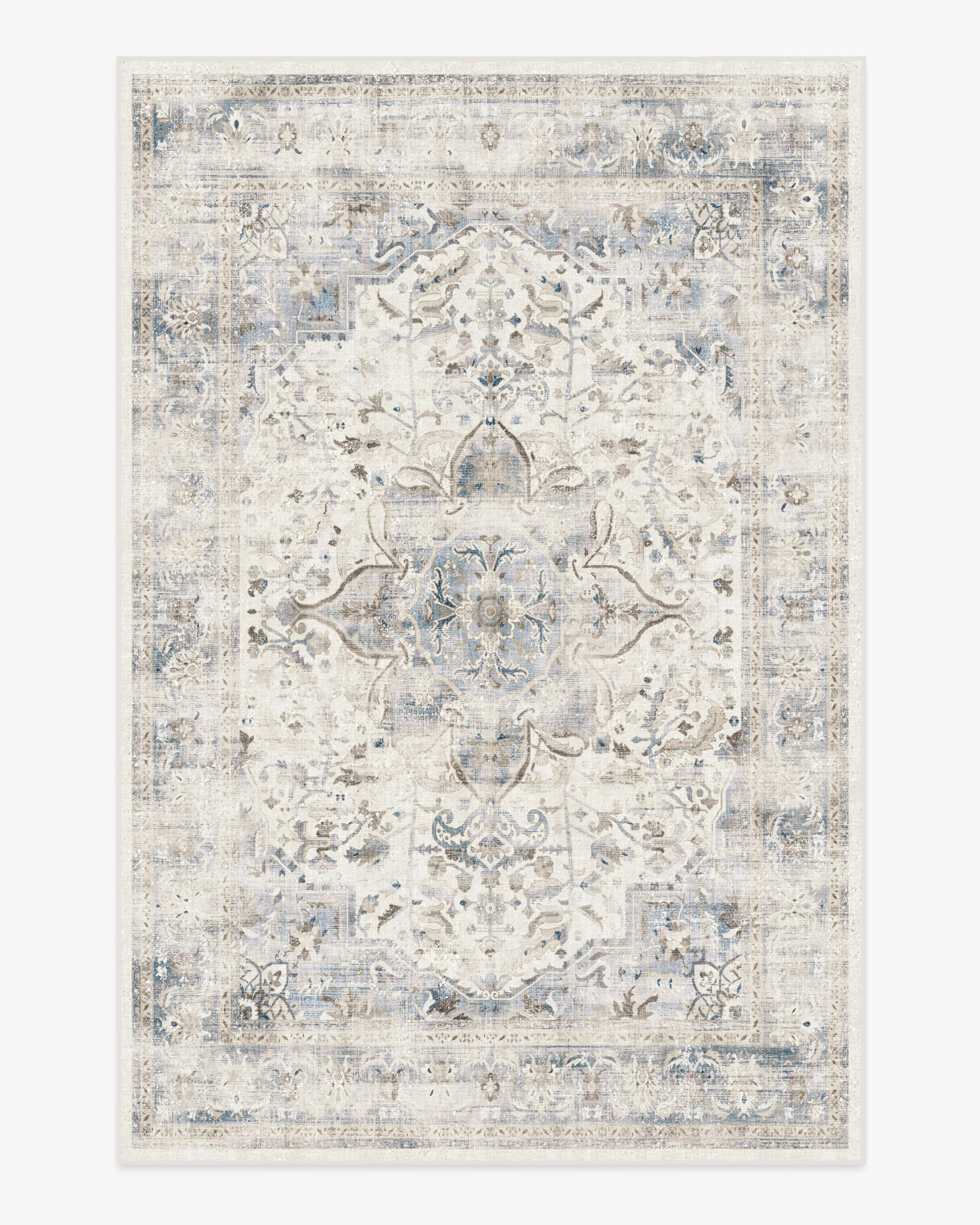 Sarrah Blue Quartz Rug | Ruggable | Ruggable