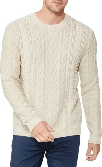 Helder Cable Knit Cotton Sweater | Nordstrom
