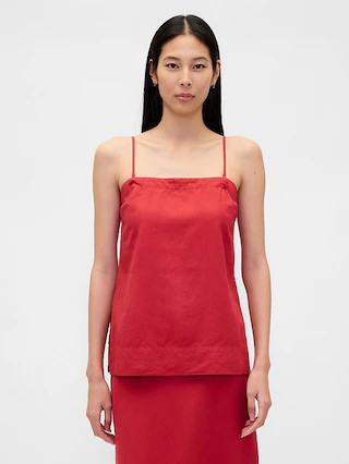 Linen-Blend Cami | Gap (US)
