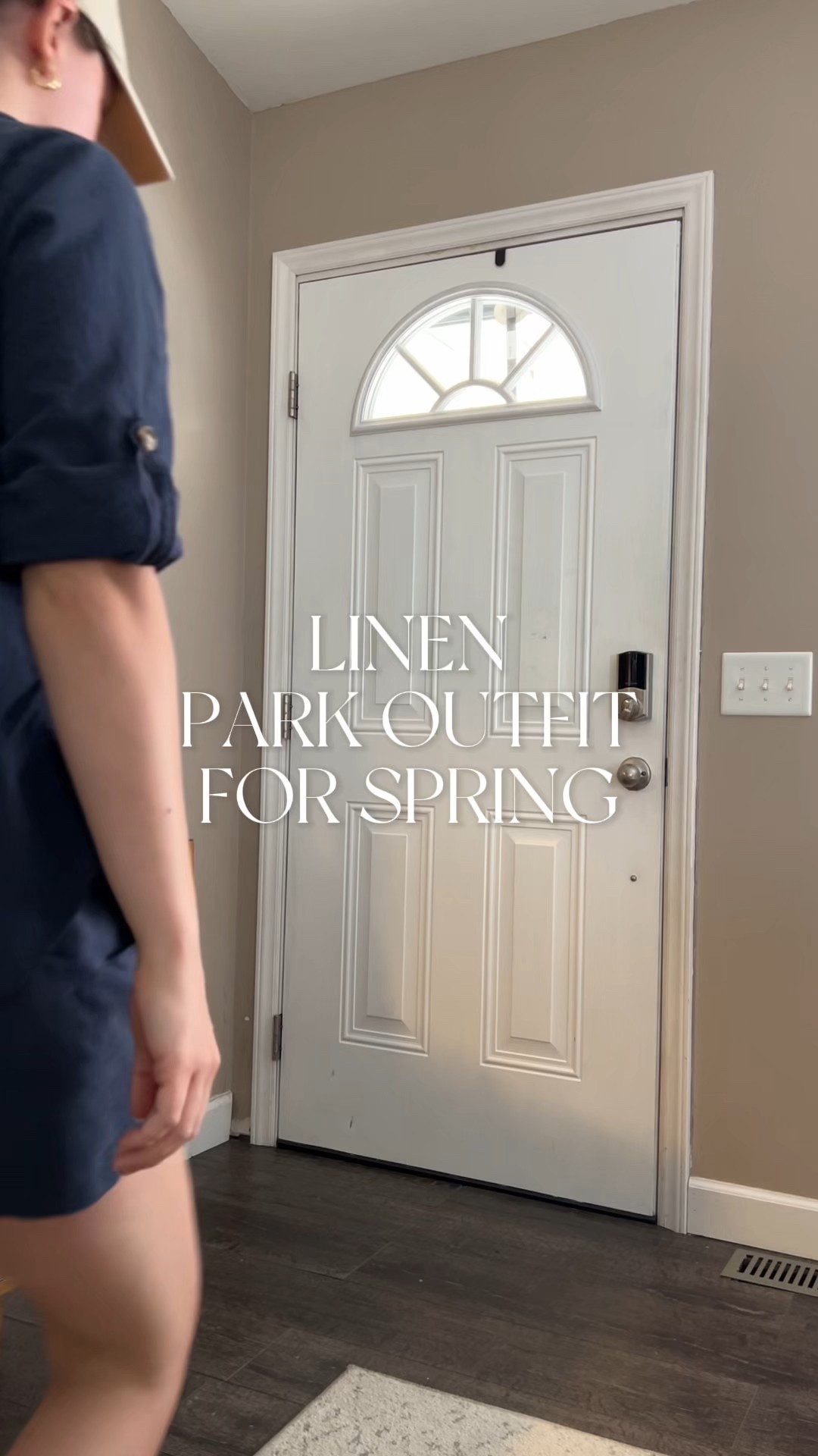Linen Park OOTD For Spring - mom outfit inspo, comfortable, breathable, two piece set, Amazon finds, affordable, cozy, multiple color options, button up, elastic waistband, stretchy, adidas shoes, casual outfit, running errands, Ana Luisa earrings, gold hoops 

#LTKWatchNow #LTKFindsUnder50 #LTKSeasonal