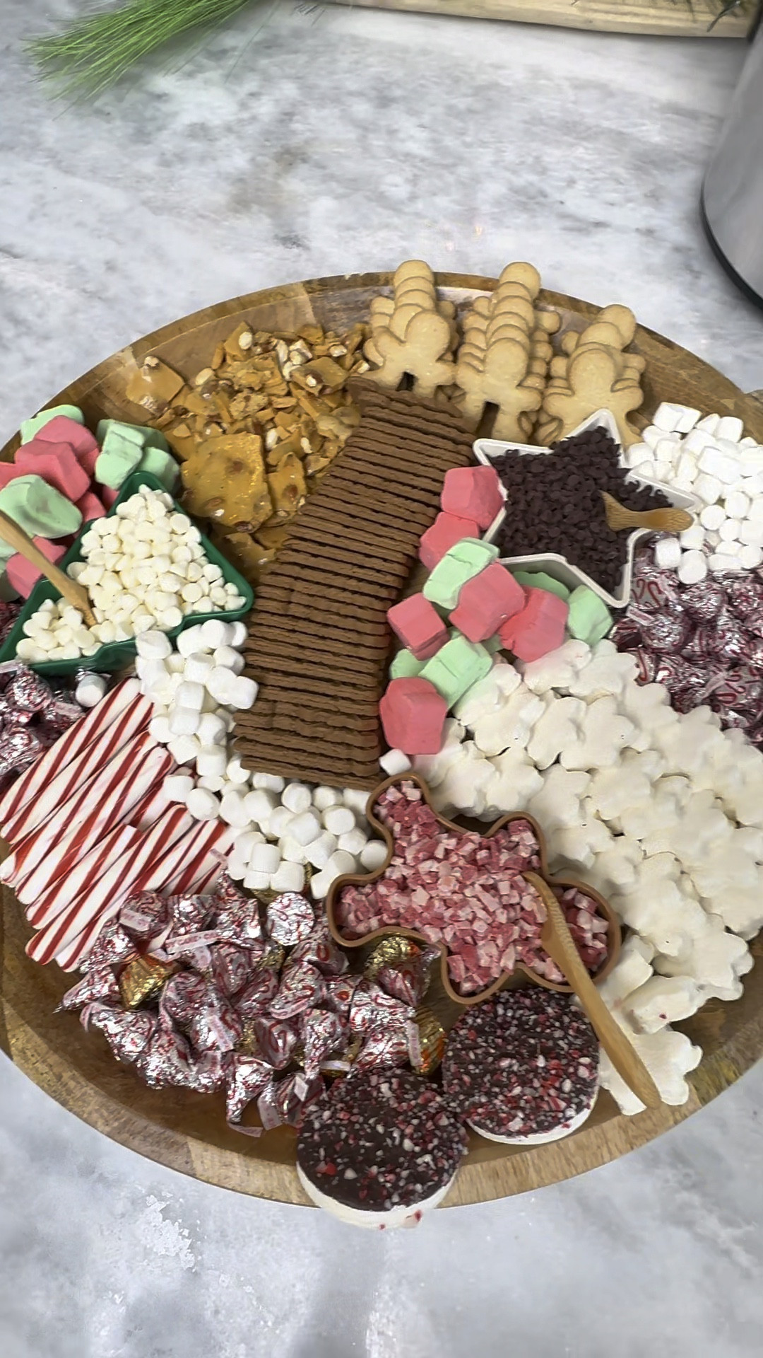 Hot Chocolate Bar 

This is the absolute best hot coco you'll ever have. And best of all, it's made in a crockpot. 

Recipe: 
-6 cups whole milk (any percentage will work) -(1)14-ounce can sweetened condensed milk
-2 cups (12oz) chopped semisweet chocolate, high-quality chips are fine
-1 1/2 cups heavy cream -1 tsp vanilla extract -1/8 teaspoon salt
 

* Combine all hot chocolate ingredients in the slow cooker and stir together. 
* Cook on low for 3-4 hours or on high for about 2 hours. Stir the first time 15 minutes after starting the hot chocolate. Then stir again every 45 minutes. 
* Hot chocolate is ready when the chocolate is completely melted and mixture is steaming hot. 
* Enjoy!


#LTKSeasonal #LTKparties #LTKVideo