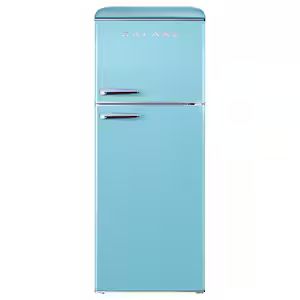 10 cu. ft. Retro Frost Free Top Freezer Refrigerator in Bebop Blue, ENERGY STAR | The Home Depot