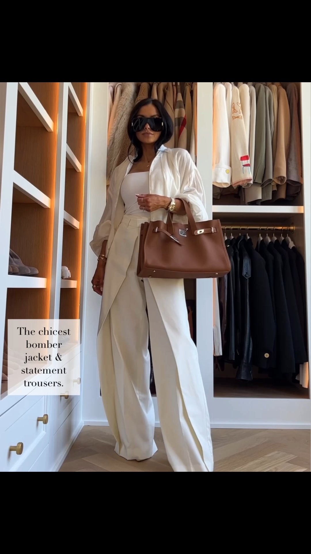 Zara new arrivals for fall
Zara bomber jacket
Zara wide leg pants 
Wearing an XS in everything
Fall outfit ideas, fall workwear

#LTKOver40 #LTKWorkwear #LTKootd