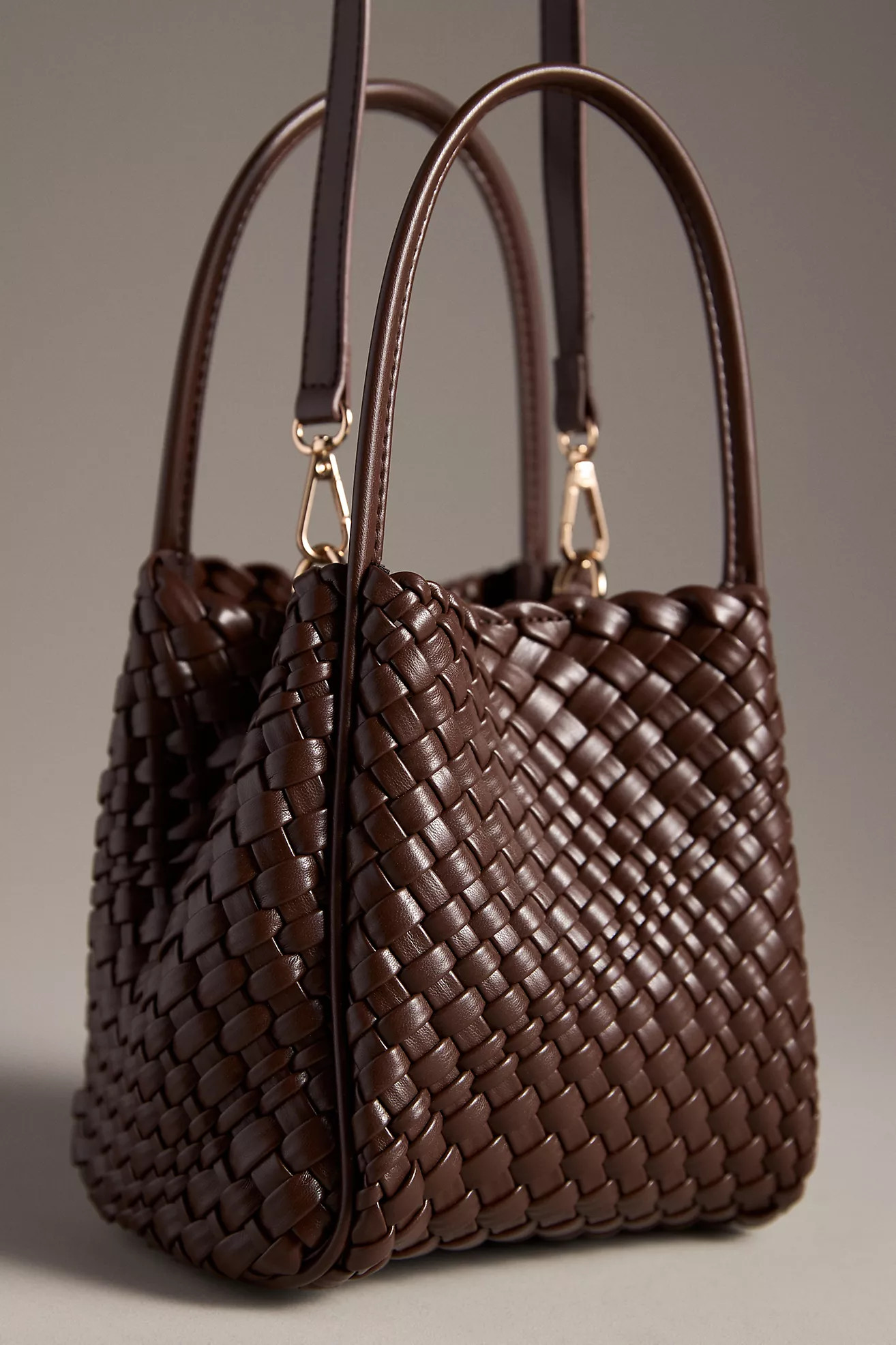 The Woven Mini Hollace Tote | Anthropologie (US)