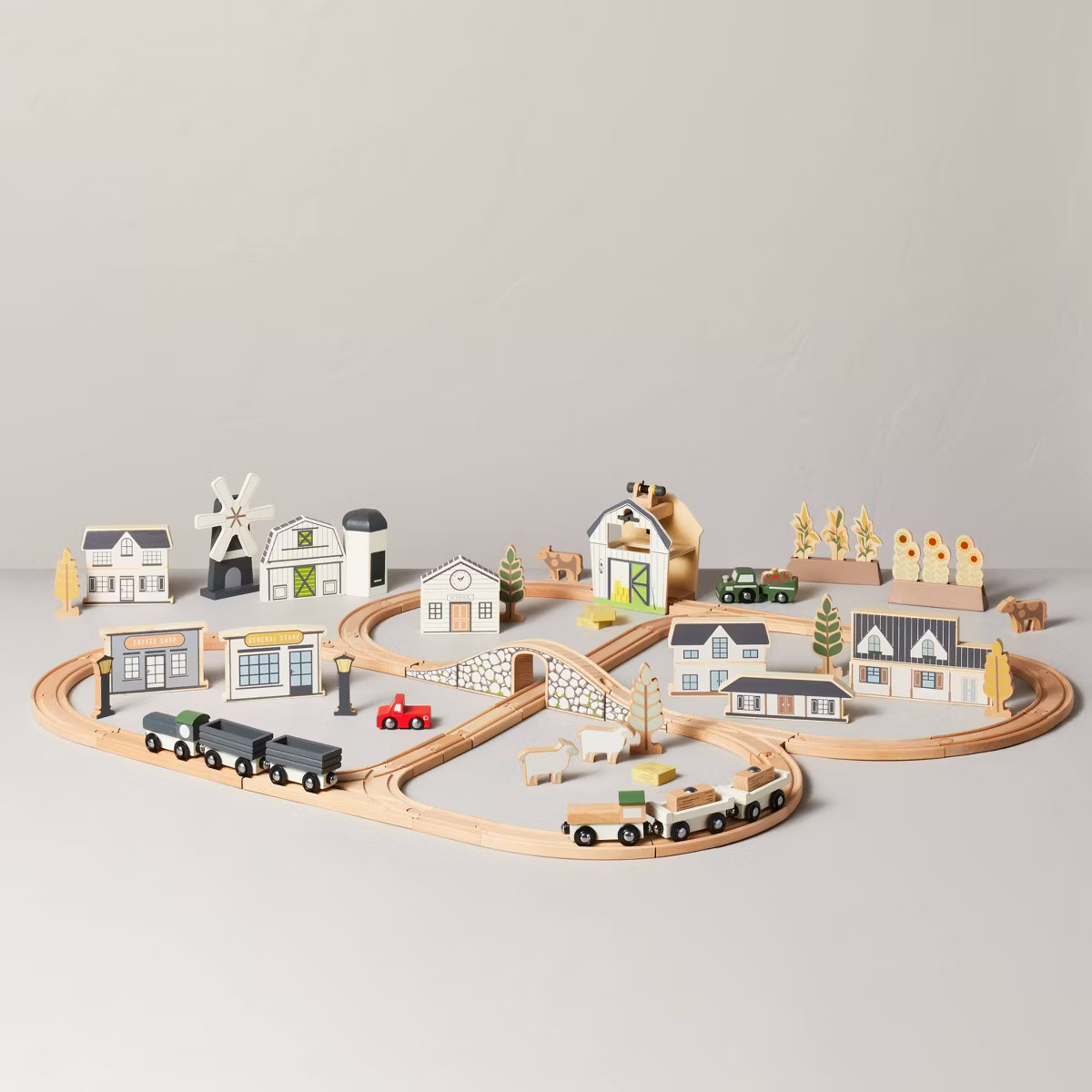 Toy Train Track Set 84pc - Hearth & Hand™ with Magnolia | Target