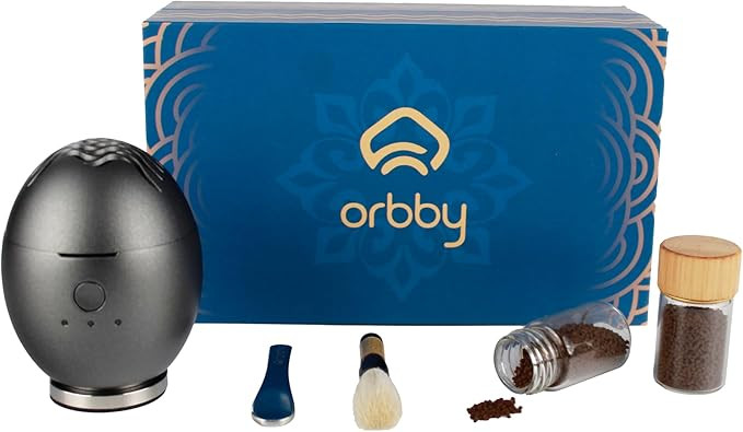 Orbby Scent Diffuser Starter Kit | Mini Portable Desk Diffuser for Office: Electric Incense Burne... | Amazon (US)