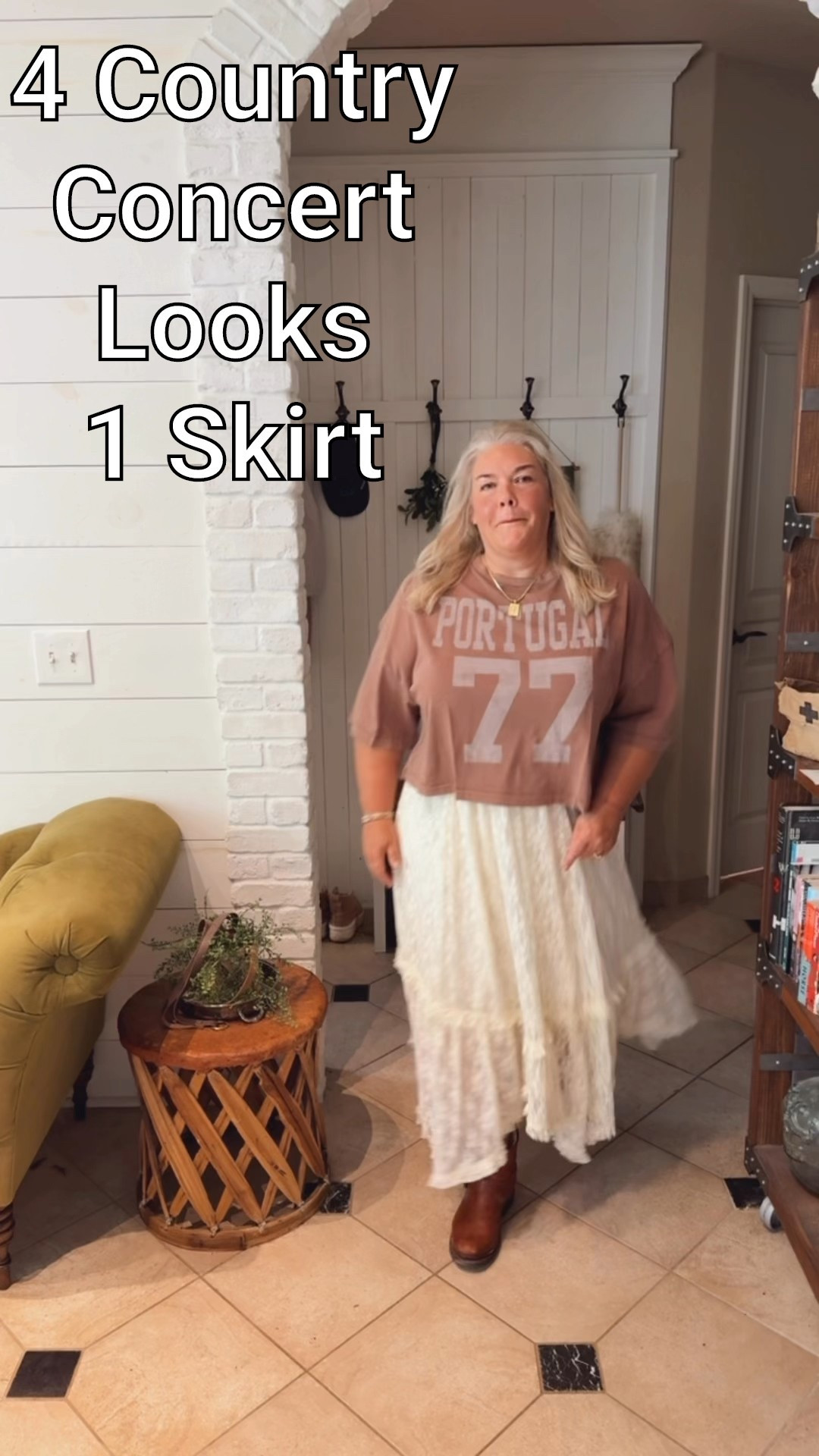 4 Country Concert Outfits 1 lace Skirt!! #countryconcertoutfit #festivaloutfit

#LTKMidsize #LTKSeasonal #LTKSummerEdit