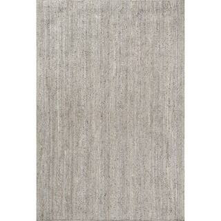 Rigo Gray 8 ft. x 10 ft. Hand woven Farmhouse Jute Area Rug | The Home Depot