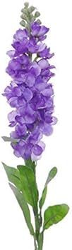 Lily Garden Set of 6 Stems 32" Artificial Antirrhinum Snapdragon Silk Flowers (Light Purple) | Amazon (US)