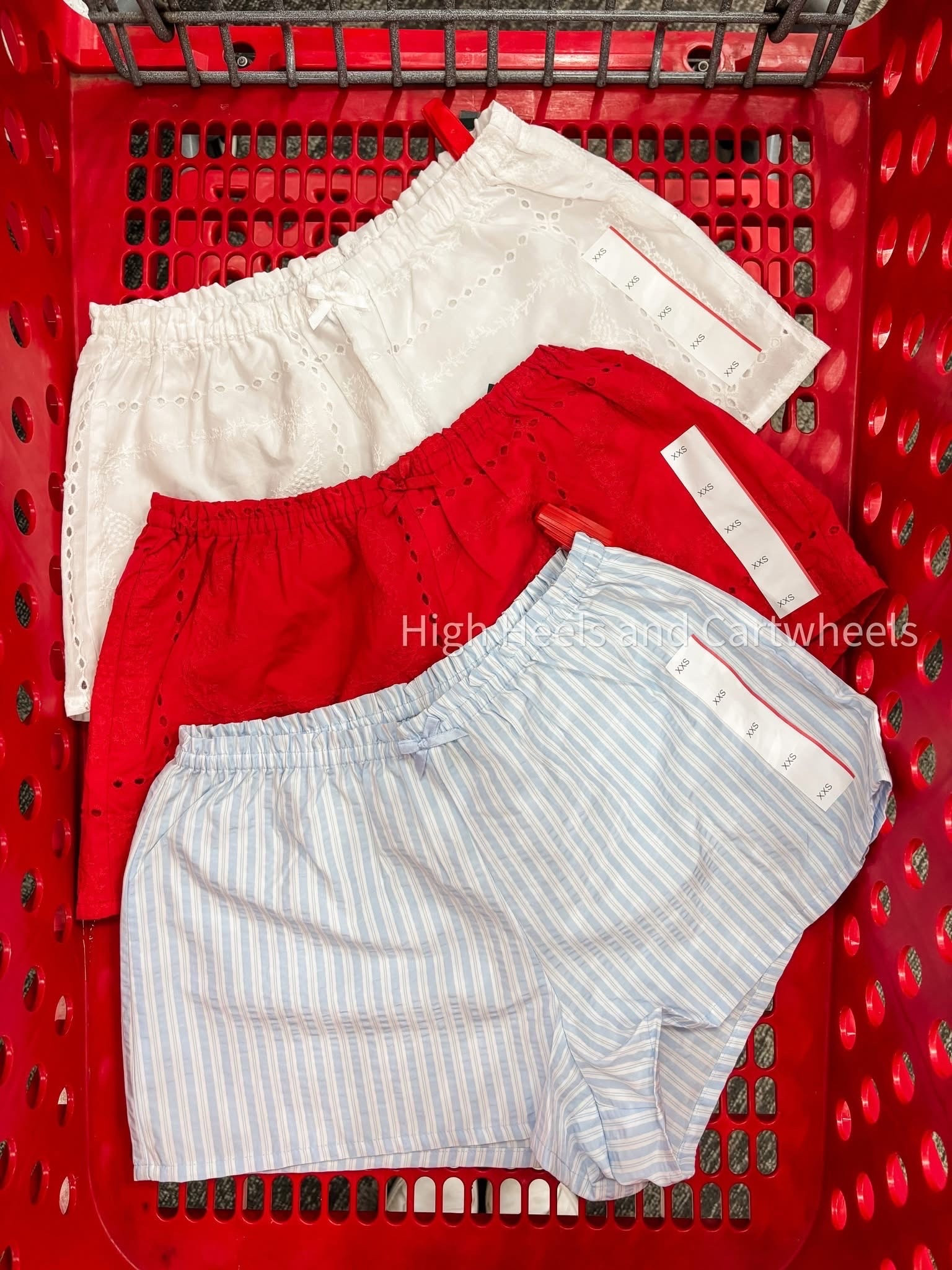 Cutest new eyelet shorts!