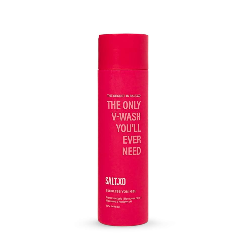 SALT.XO Seedless Yoni Gel Wash, Feminine Wash with Refreshing Cucumber and Aloe Vera, Organic Int... | Amazon (US)